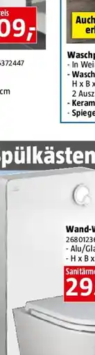 Bauhaus Camargue Sanitärmodul für Wand-WC Angebot