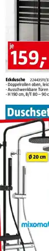 Bauhaus Mixomat Duschsystem Orlando Angebot