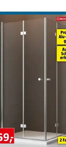 Bauhaus Corniche Eckdusche Light Angebot