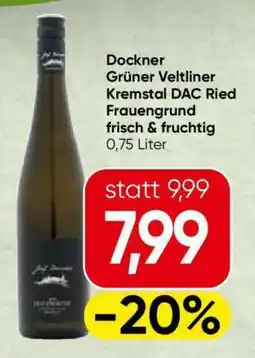Spar Dockner Grüner Veltliner Kremstal DAC Ried Frauengrund Angebot