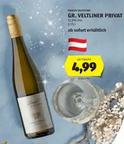 Hofer GR. VELTLINER PRIVAT Angebot