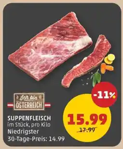 PENNY SUPPENFLEISCH Angebot