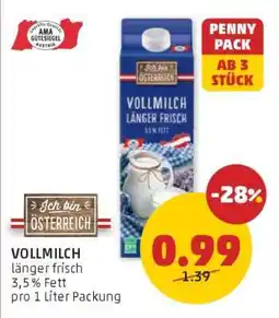PENNY Vollmilch Angebot