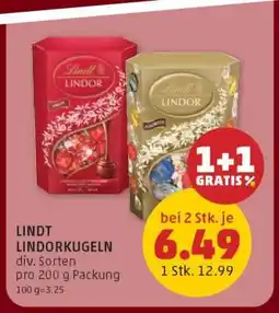 PENNY LINDT LINDORKUGELN Angebot
