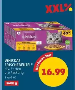 PENNY WHISKAS FRISCHEBEUTEL Angebot