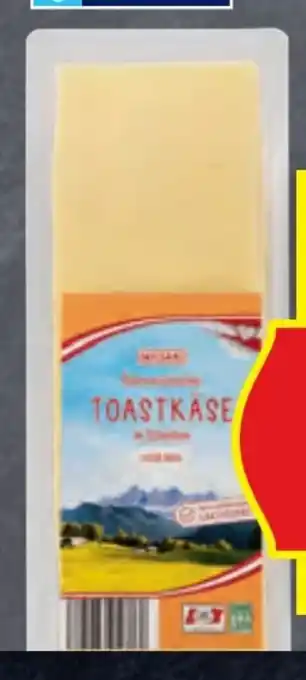 Hofer Milsani Toastkäse Scheiben Angebot