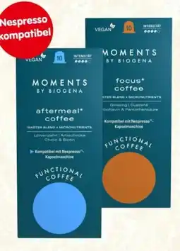 Interspar Moments by Biogena Kaffeekapseln Angebot