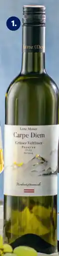 Hofer Lenz Moser Carpe Diem Grüner Veltliner Angebot
