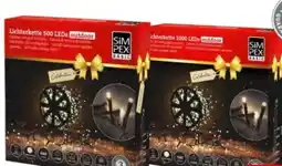Interspar Simpex Basic Celebration LED Lichterkette Outdoor Angebot