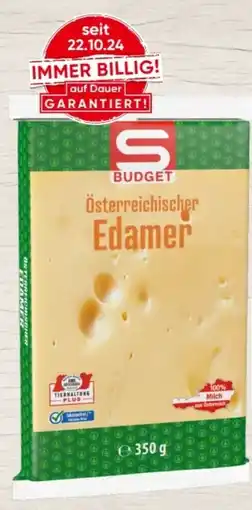 Spar S Budget Edamer Angebot