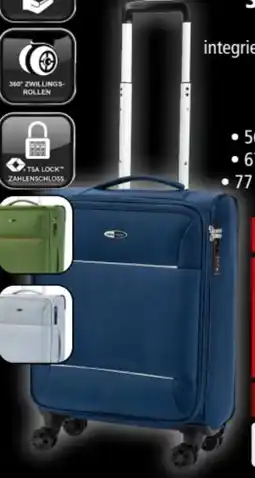 Interspar New York Softschalen-Koffer Exclusive Angebot