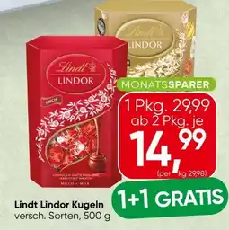 Spar Lindt Lindor Kugel Angebot