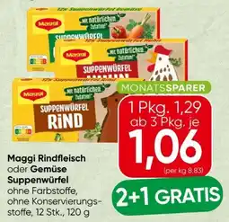 Spar Maggi Suppenwürfel Angebot