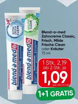Spar Blend-a-Med Zahnpasta Angebot