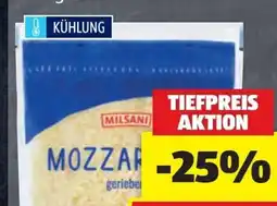 Hofer Milsani Mozzarella Angebot