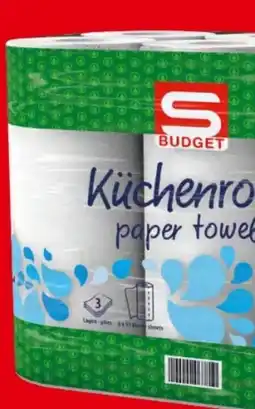 Spar S Budget Küchenrolle Angebot