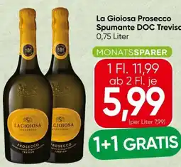 Spar La Gioiosa Prosecco Spumante Treviso Angebot