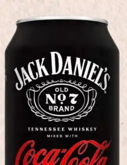 Spar Jack Daniel's Tennessee Whiskey & Cola Angebot