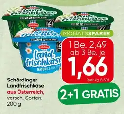 Spar Schärdinger Landfrischkäse Angebot