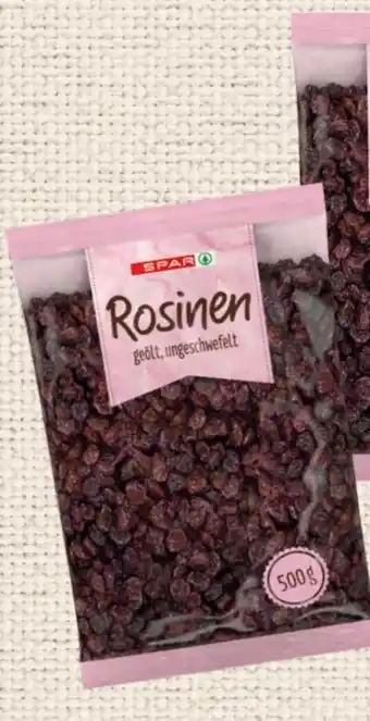 Spar Spar Rosinen Angebot