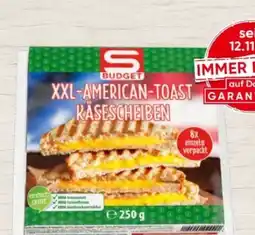 Spar S Budget American Toast-Käsescheiben Angebot