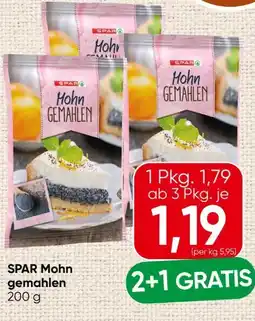 Spar Spar Mohn Angebot