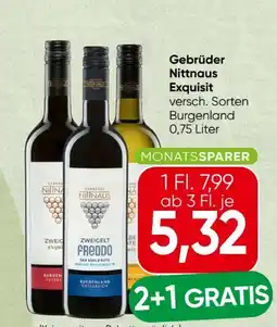 Spar Nittnaus Gebrüder Blaufränkisch Exquisit Angebot