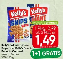 Spar Kelly's Erdnüsse Angebot
