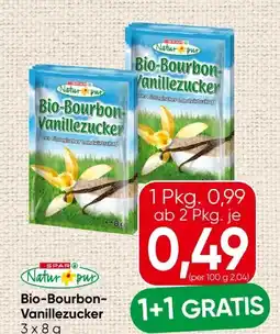 Spar Spar Natur pur Bio-Bourbon-Vanillezucker Angebot