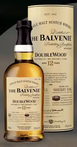 SPAR Gourmet Balvenie Doublewood 12 YO Single Malt Whisky Angebot