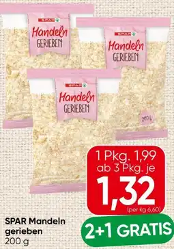 Spar Spar Mandeln Angebot