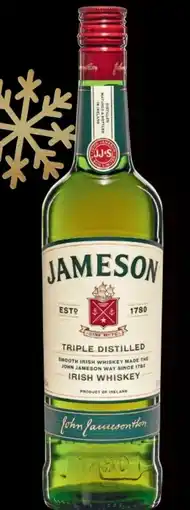 SPAR Gourmet Jameson Irish Whiskey Triple Distilled Angebot