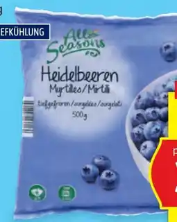 Hofer All Seasons Heidelbeeren Angebot