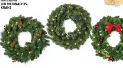 Hofer Home Creation LED Weihnachtskranz Angebot