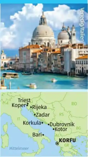 Hofer Hofer-Reisen Adria-Griechenland-Kreuzfahrt Angebot