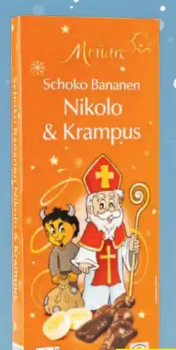 Hofer Monarc Schokobananen Nikolo & Krampus Angebot