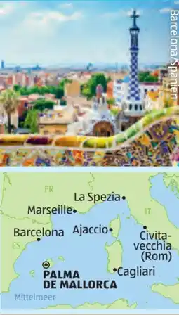 Hofer Hofer-Reisen Westliches Mittelmeer-Kreuzfahrt Angebot