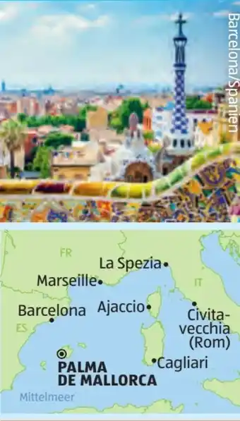 Hofer Hofer-Reisen Westliches Mittelmeer-Kreuzfahrt Angebot