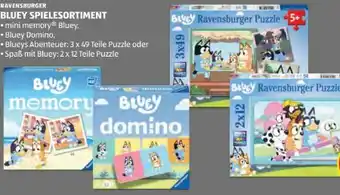 Hofer Ravensburger Bluey Spielesortiment Angebot