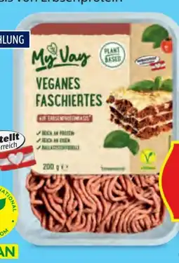 Hofer MyVay Veganes Faschiertes Angebot