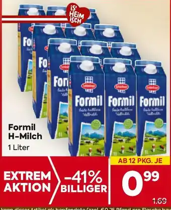 Billa Formil h-milch Angebot
