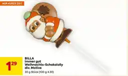Billa Billa immer gut weihnachts schokololly Angebot