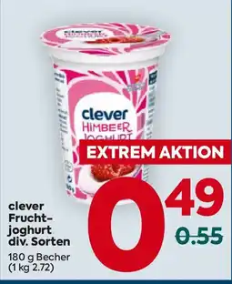 Billa Clever frucht joghurt Angebot