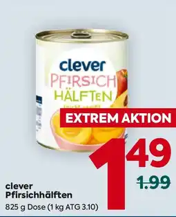 Billa Clever pfirsichhälften Angebot