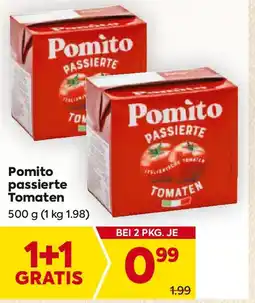 Billa Pomito passierte tomaten Angebot