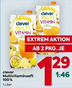Billa Clever multivitaminsaft Angebot