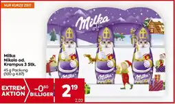 Billa Milka nikolo od. krampus Angebot