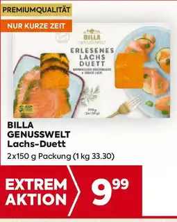 Billa Billa genusewelt erlesenes lachs duett Angebot
