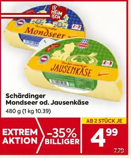 Billa Schärdinger mondseer od. jausenkäse Angebot