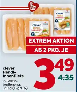 Billa Clever hendl innenfilets Angebot